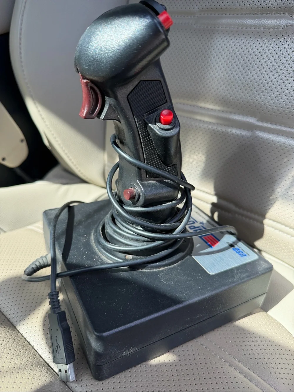 Top Gun USB Black Flight Stick Joystick